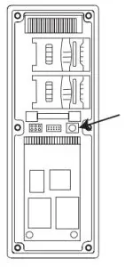 Honeywell Thor VM3 Field Replaceable Front-UPS battery disconnect