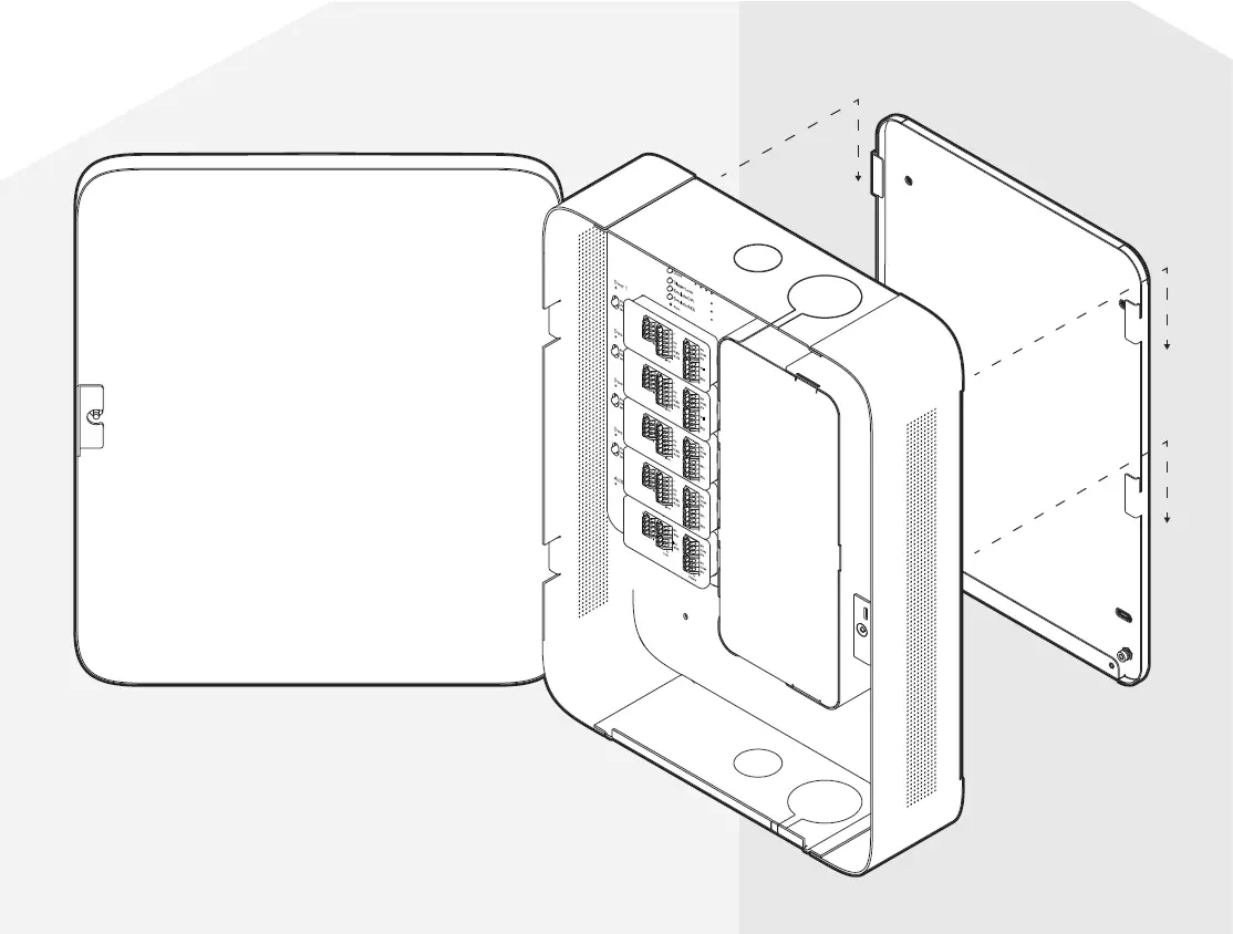 Install the enclosure