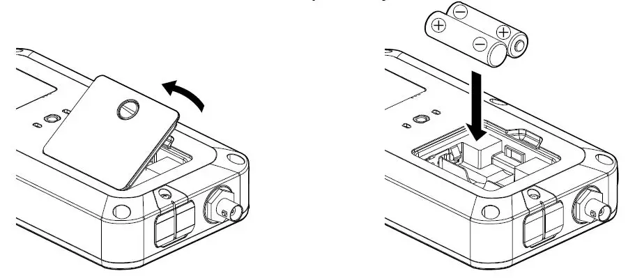 Using the alkaline batteries 1