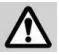 MODENA Meat Slicer User Manual - Warning or Caution icon