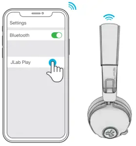 JLAB GHBPLAYRBLKBLU4 Play Gaming Headphones -BLUETOOTH PAIRING 3