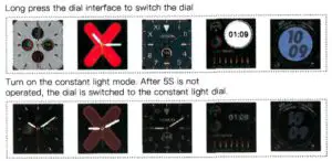 iwo W58 Smartwatch - fuction