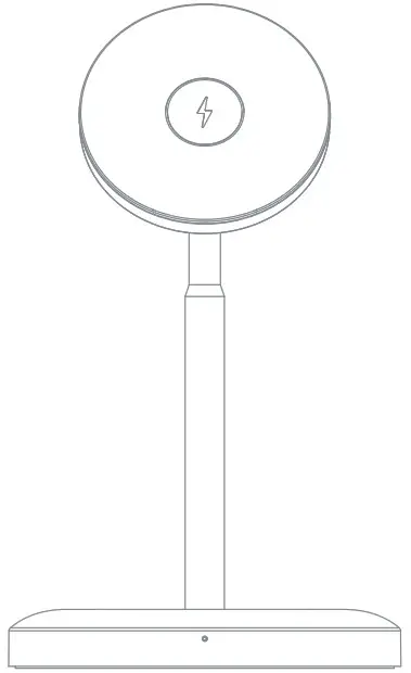 POWERQI LC26C Magnetic Desktop Stand Wireless Charger