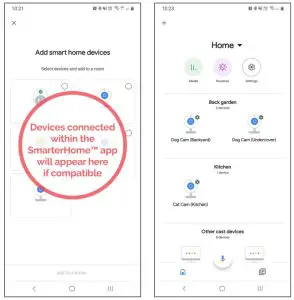 kogan KAODPNTSP2A Smarterhome Outdoor Pan and Tilt - devices to view