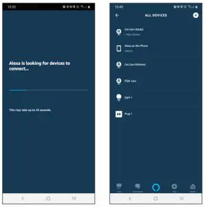 kogan KAODPNTSP2A Smarterhome Outdoor Pan and Tilt - display the devices