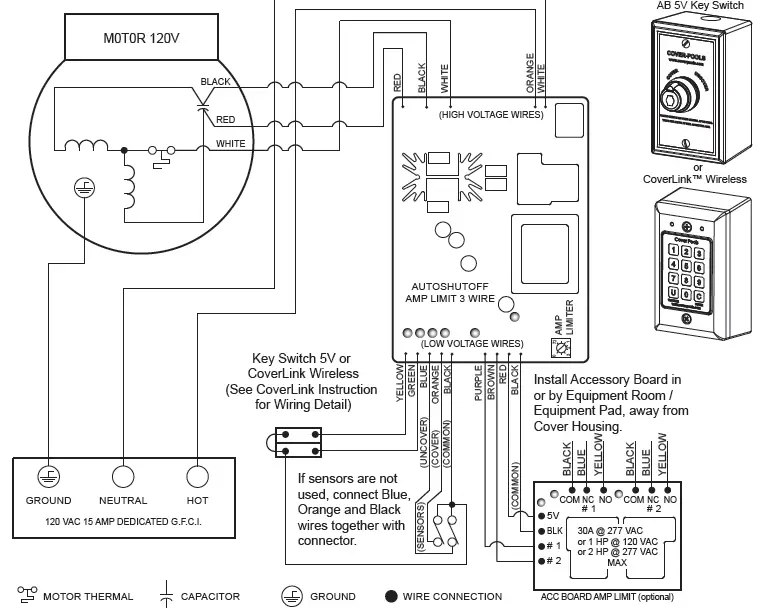 COVER POOLS CoverLink Wrieless Control TouchPad with Mounting Box FIG 6