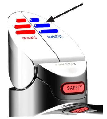 Zip 805757 Miniboil Boiling Only Tap- blue lever