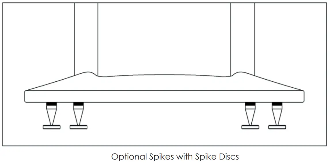 GoldenEar Triton Floorstanding Loudspeaker with Built In Powered Subwoofer - Using the Optional
