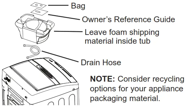 GE Appliances GNW128P Portable Washer - UNPACK