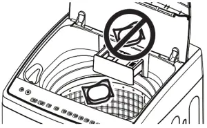 GE Appliances GNW128P Portable Washer - packets