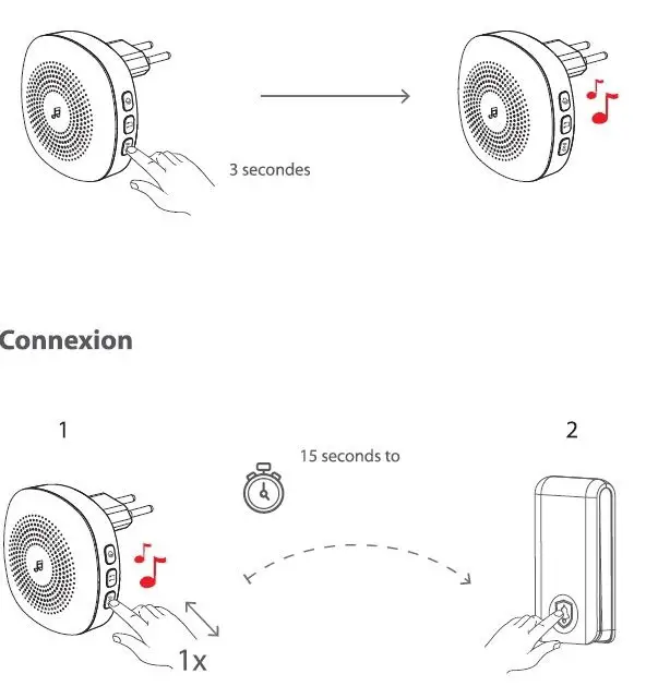 Chacon 84179v2 Wireless and Battery Free Doorbell fig-4