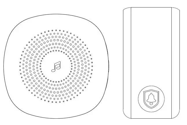 Chacon 84179v2 Wireless and Battery Free Doorbell product