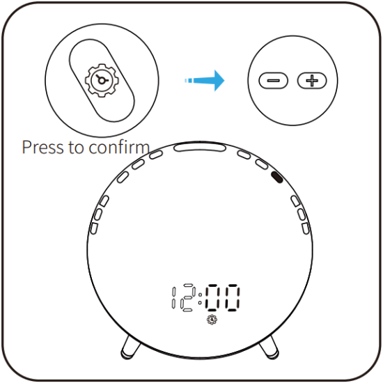ACA-003 - Time & 12 24H Setting - 2