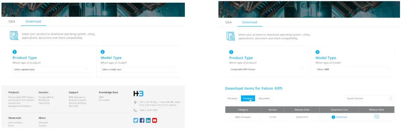 H3 Falcon 4205 GPU PcIe Expansion Chassis - app6