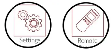 dish 52.0 Remote Control - Settings and remote control