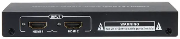 DELTA HDMI SW 2 Multi Viewer Switcher - Device connectors