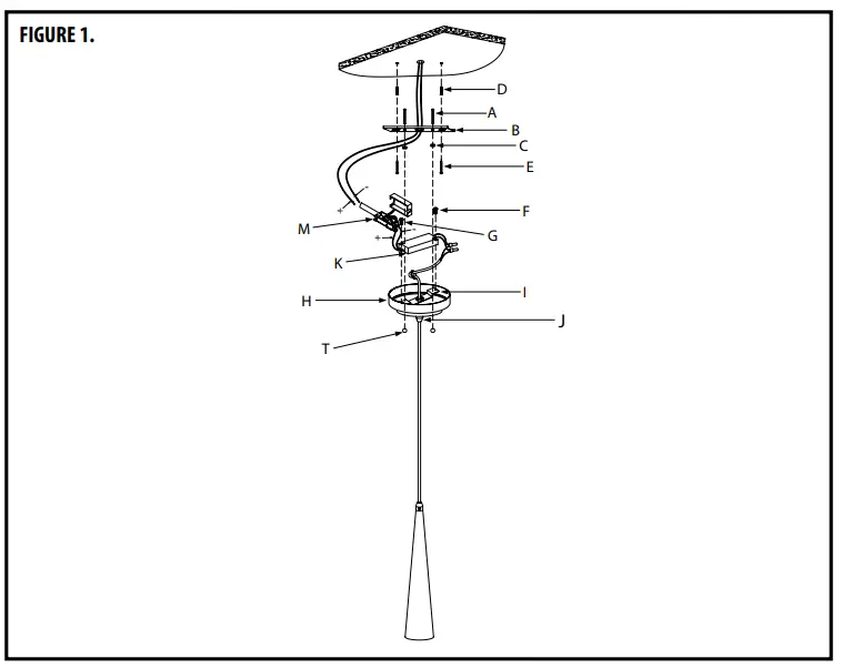 Westinghouse 63296 Indoor Pendant LED Light-Fig1
