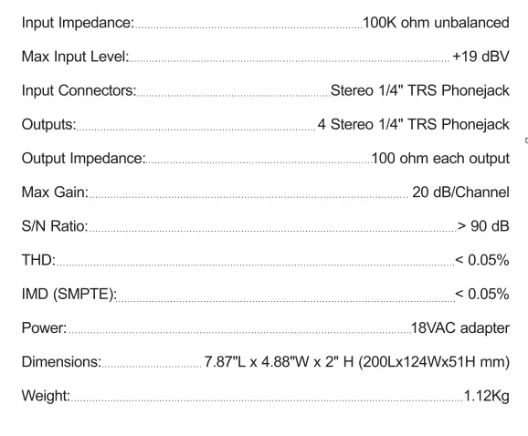 iCON PD3V203 Neo Amp 4 Channel Stereo Headphone-Fig10