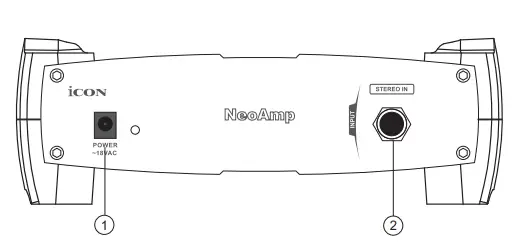 iCON PD3V203 Neo Amp 4 Channel Stereo Headphone-Fig5