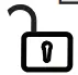 Unlock icon