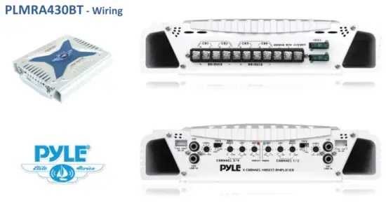 PYLE PLMRA410BT 400 Watts 4CH Power Bluetooth Amplifier - 15