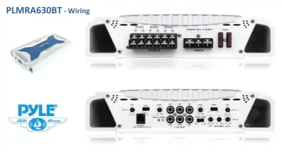 PYLE PLMRA410BT 400 Watts 4CH Power Bluetooth Amplifier - 25
