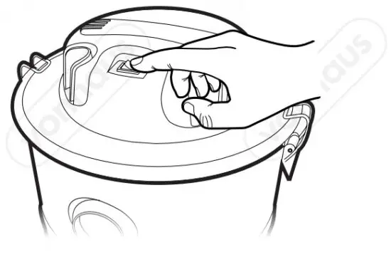 VonHaus 3500060 15L ASH Vacuum - USAGE 1