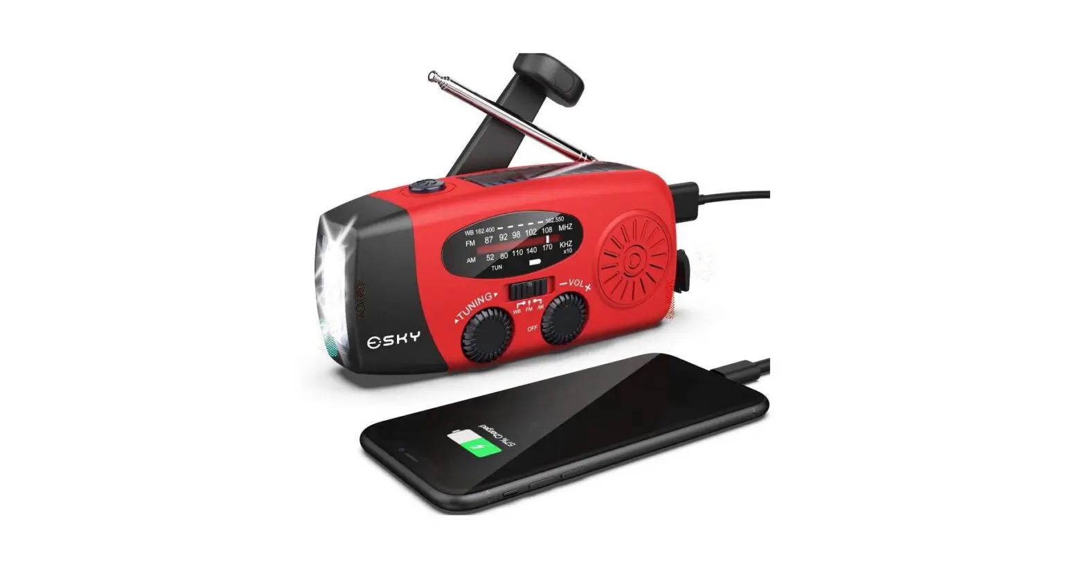 Hand Crank Radio With Flashlight For Emergency-complete Features/user Manual Hand Crank Radio With Flashlight For Emergency-complete Features/user Manual