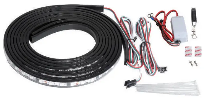 10L0L Golf Cart Underglow LED Light Strip Kit - fig 1