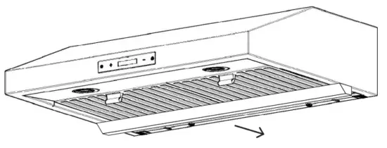 VRH-ARLINGTON 30SS Stainless Steel Under Cabinet - Fig 12