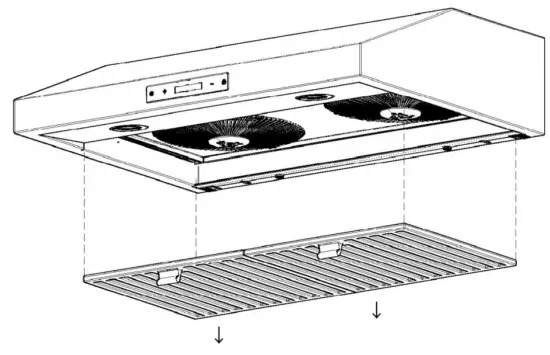 VRH-ARLINGTON 30SS Stainless Steel Under Cabinet - Fig