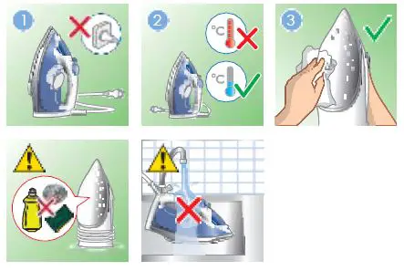 PHILIPS GC2140 Series Steam Iron-FIG8