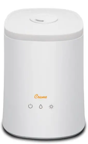 Crane EE-6909 1 2 Gallon Cool Mist Top Fill Humidifier and Aroma Diffuser