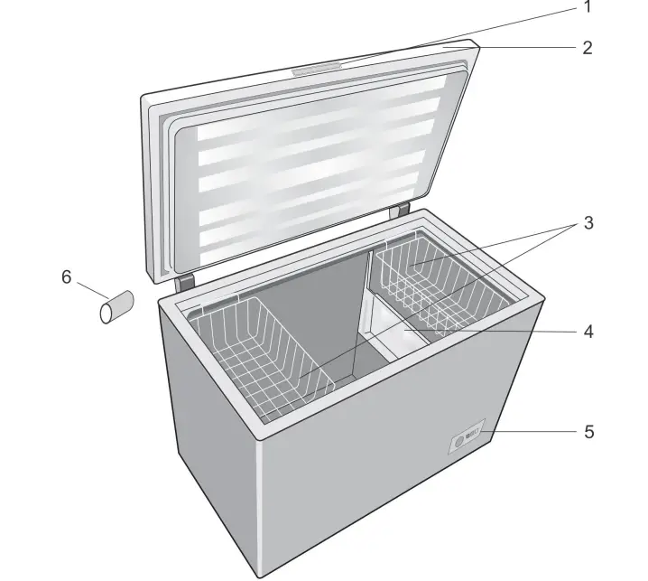 beko 3316 J Chest Type Freezer 1
