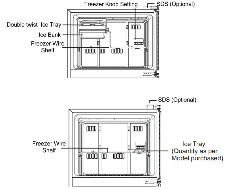 LG GL-N292DBPY 260L 2 Star Double Door Refrigerator - figure 2