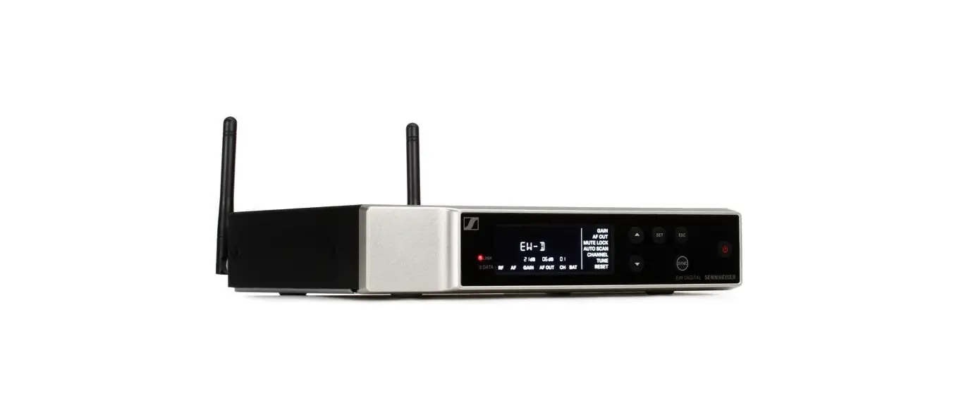 Sennheiser Ew-d Em Evolution Digital Wireless Receiver Instructions