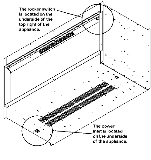EVONIC-Lindstrom DS Double Sided Electric Fire 3
