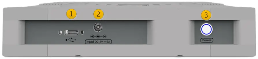 Rear Panel Description