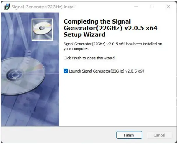 The installation is complete