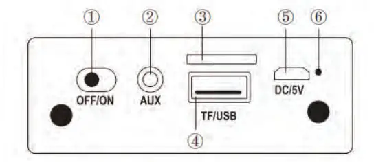 riptunes ASB100BT Bluetooth speaker Wireless Speakers - button
