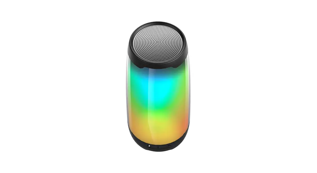 Pyle Plspool14 Portable Wireless Speaker Colorful Lights User Manual