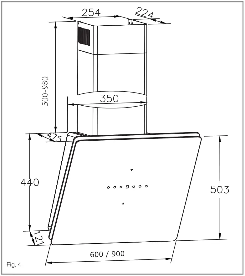 CDA-EXG60BL-Gesture-Control-Extractor-Hood-fig-16