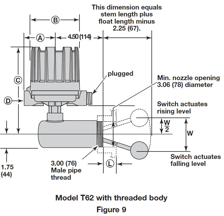 MAGNETROL-T6X-Magnetic-Float-Level-Switch-fig-10