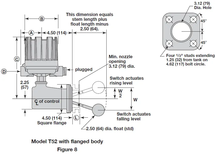 MAGNETROL-T6X-Magnetic-Float-Level-Switch-fig-9