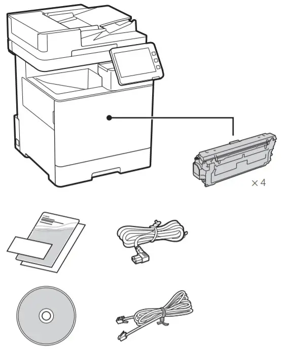 Canon Multifunction Printer -Checking the Items