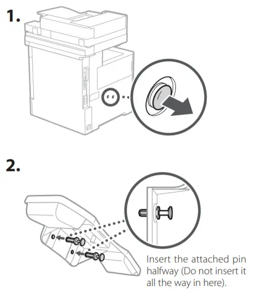 Canon Multifunction Printer -Handset1