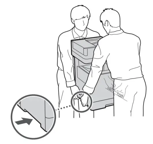 Canon Multifunction Printer -Removing the Packing