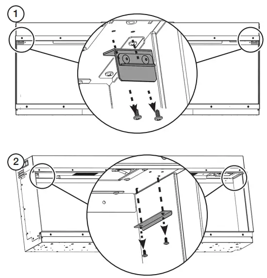 REMOVING THE GLASS SIDE PANELS