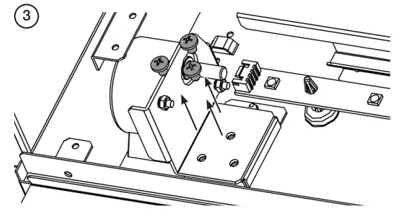 REMOVING THE FUEL BED MOTOR