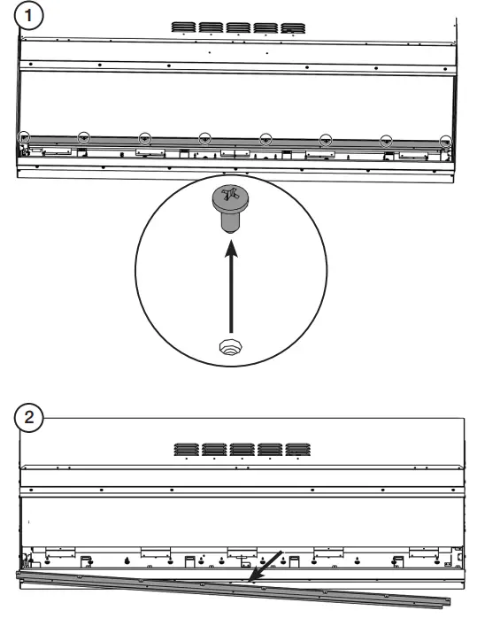 REMOVING THE INNER SCREEN